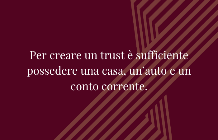 Come creare un trust